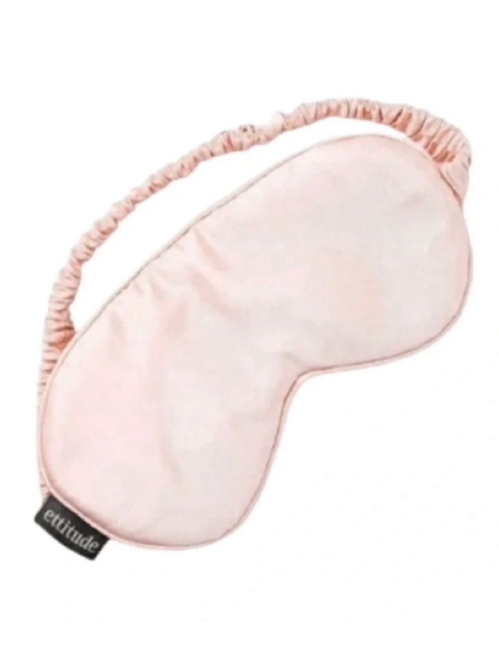 ettitude Bamboo Lyocell Eye Mask in Cloud Pink - 100% Organic Bamboo Lyocell - Picture 2 of 12